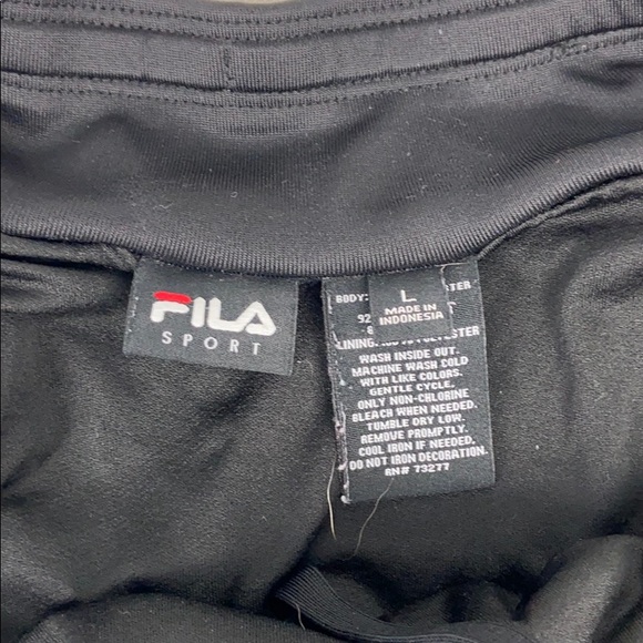 Fila Sport black running shorts Size Large - Picture 4 of 6